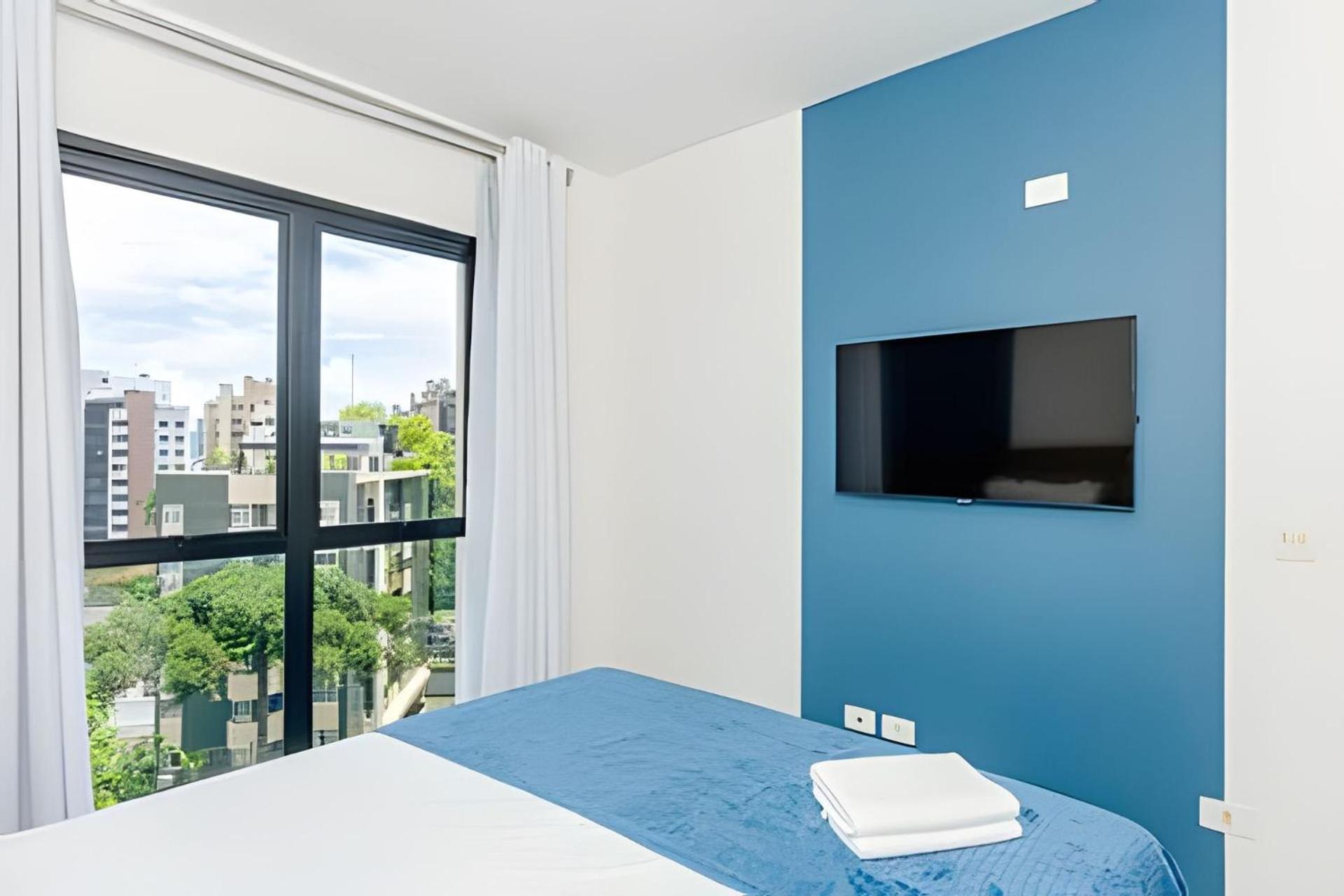 Dois Quartos, Lindo, Garagem, Condominio Clube Sky By Urooms 库里提巴 外观 照片