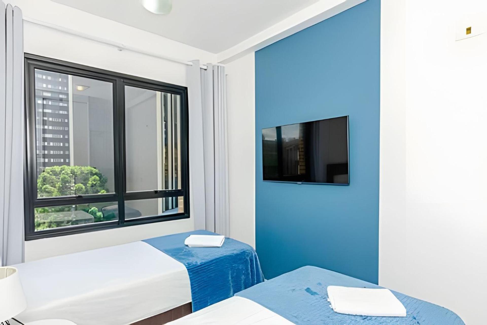 Dois Quartos, Lindo, Garagem, Condominio Clube Sky By Urooms 库里提巴 外观 照片